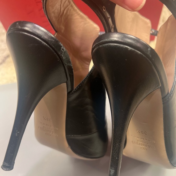 Valentino Black Studded Women's Shoes - Picture 15 of 16